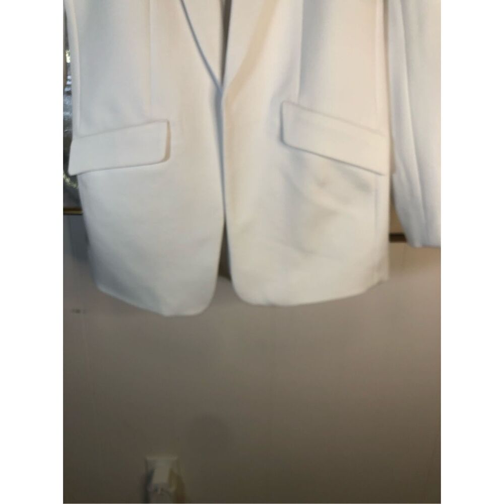 Express Womens Lined Notch Lapel Open Front Blaze… - image 5